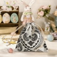 thumbnail image 2 of Ohufall Easter Theme Storage Bags Dust Proof Candy Gift Pouches Easter Decor For Small Items And Party Favors, 2 of 6