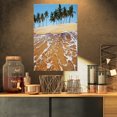 thumbnail image 1 of Tropical Beach with Crystal Waters - Large Seashore Canvas Print, 1 of 3