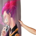 thumbnail image 4 of HunterXHunter Hisoka Bathroom Shower Curtain,Bath Curtains Durable Waterproof Bath Curtain with 12 Hooks,72x72in, Adluts Girls Boys Bathroom Decor House Gifts, 4 of 7
