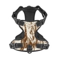 thumbnail image 4 of Picia Western Desert Cowboys1 No-Pull Dog Harness Reflective Front Clip Vest with Handle,Step-in Air Dog Harness,Adjustable 2 Metal Rings 4 Buckles,Easy to Put on & Take Off, 4 of 9