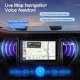 thumbnail image 3 of Audio estéreo para coche de 7 pulgadas, doble DIN, CarPlay Android Auto, 3 of 7