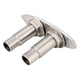 thumbnail image 2 of Riwesomey Muelle de tacos de acero inoxidable, montaje de bolardo de barco, Hardware de amarre retráctil marino, accesorios resistentes a la Bombillas para automóviles 6 pulgadas, 2 of 6