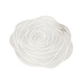 thumbnail image 1 of Mantel individual Macarena floral antideslizante de PVC redondo para comedor y fiesta, 1 of 8