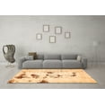 thumbnail image 3 of Ahgly Company Indoor Rectangle Solid Orange Modern Area Rugs, 8' x 12', 3 of 4
