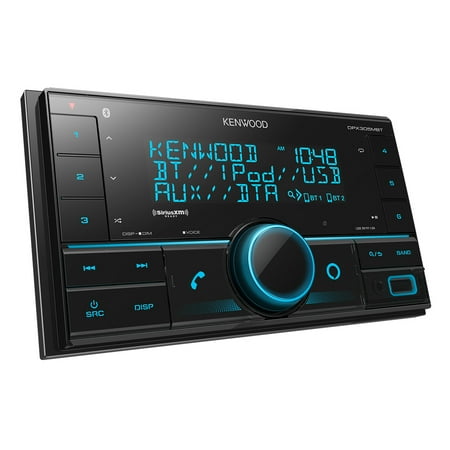 Kenwood - Bluetooth Digital Media Receiver with Alexa Built-In and Satellite Radio Ready - Black