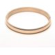 thumbnail image 3 of Brazalete de acero inoxidable CHAO 6 mm pulido ovalado oro rosa, 3 of 5
