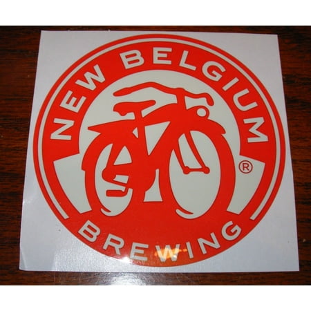 Logo Decal Sticker, Brand New New Belgium Brewery Sticker By New Belgium