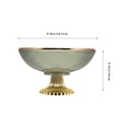 thumbnail image 2 of OUNONA Snack Serving Tray Countertop Fruit Basket Light Green Graduation Parties 1Pcs, 2 of 8