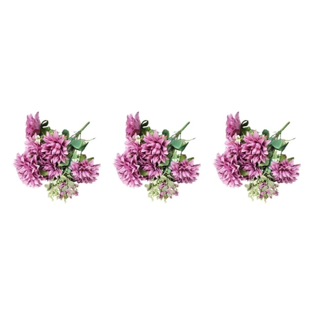 Guardoinrt Wide Application Artificial Flowers Add Beauty To Any Setting Long-lasting Durability Cloth Artificial Flowers cameo brown 3Set