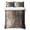 SandyBrown, variant on Twin Quilt Set 68''x86'', Brown Ombre Lightweight Summer Bedspread Coverlet Set with 2 Pillow Shams, Oil Painting Art Abstract Modern Breathable All Season Quilt Bedding for Dorm/Bedroom