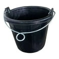 thumbnail image 3 of Cubo de goma para pienso con asa, contenedor portátil y fácil de transportar, cubo de almacenamiento para agua y pienso para ganado en corrales y, 3 of 8