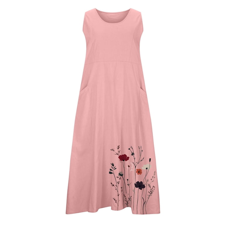 white christmas dresses Pretty In Pink Maxi Dress main image 0