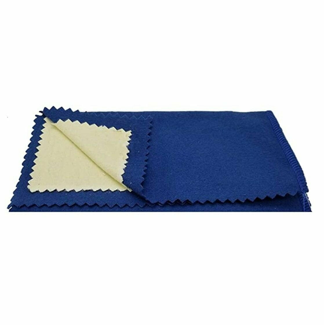 Jewelry Cleaning Polishing Cloth Silver Gold Brass Restore Shine Multipule Layer