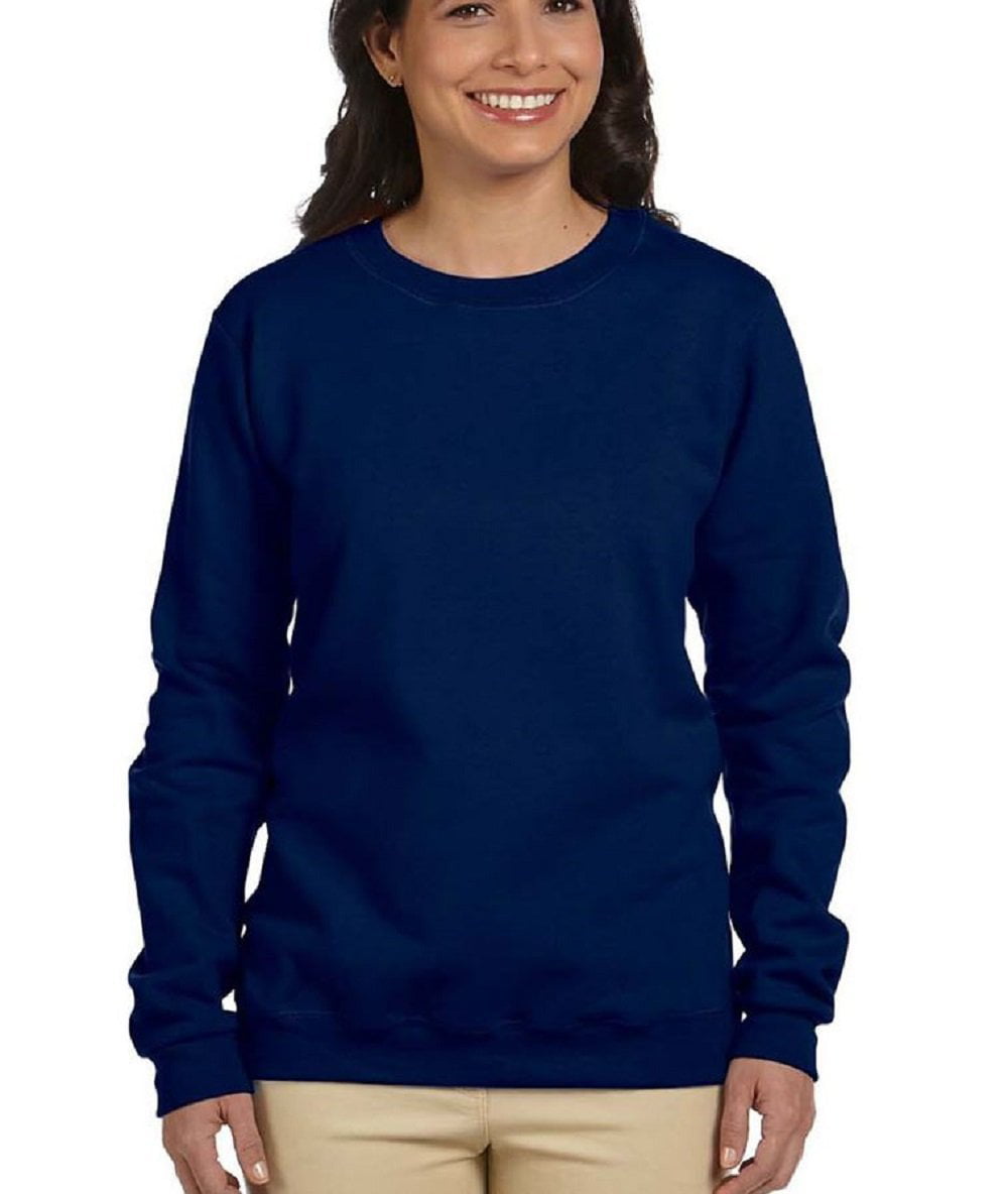 Hanes - Hanes Women's Athleisure V-Notch Pullover Fleece Sweatshirt ...