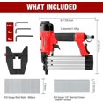 Arrow 4in1 Pneumatic 18 Gauge Flooring Stapler/Nailer, OilFree Mini
