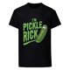 thumbnail image 1 of Rick y Morty - Camiseta Modelo Pickle Rick para Adultos Unisex (Negro/Verde), 1 of 3