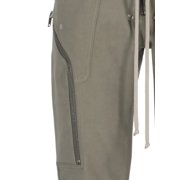 Rick Owens Trousers With Elastic Waist And Multiple Zipper Details (Men's)