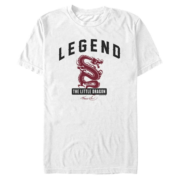 Mens Bruce Lee Legend Little Dragon T Shirt
