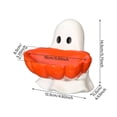 thumbnail image 3 of Halloween Ghost Candy Bowl Creative Holiday Party Prop Tabletop & Shelf Ornament Indoor Home Decor Perfect For Crafting Joyful Halloween Atmosphere, 3 of 6