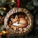 thumbnail image 4 of Lindo colgante decorativo de acrílico con forma de árbol de Navidad | Adorno navideño original | Decoración festiva para árbol | Dije acrílico reutilizable, 4 of 4
