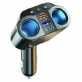 thumbnail image 1 of Wartleves Adaptador de enchufe universal con 2 puertos USB para carga rápida del coche, 1 of 1