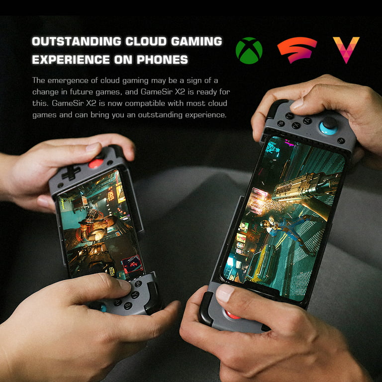 GameSir X2 Bluetooth Wireless Mobile Game Controller, Type-C Port, Custom  Turbo Key, Bluetooth 5.0 Support Android/iOS iPhone Xbox Cloud Gaming