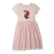 Wonder Nation Girls Unicorn Tutu Dress, Sizes 4-18 & Plus