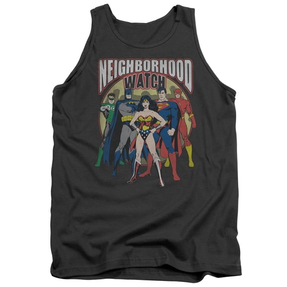 Jla - Neighborhood Watch - Tank Top - Small