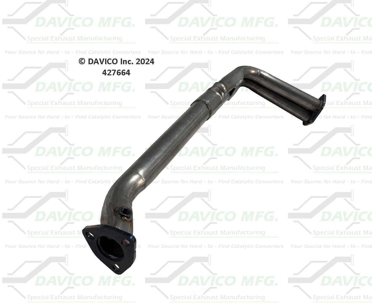 Davico Mfg 427664 Exact-Fit Exhaust Pipe