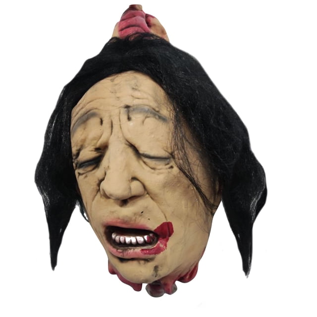 Buy 2 get 10% off Cut Off Head Halloween Prop,Spooky Bloody Severed Head Realistic, Horror Head Indoor Outdoor Waterproof Halloween Decoration For Haunted Houses Popular!