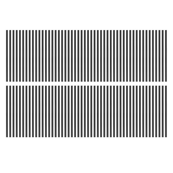 Summer Savings!TUTUnaumb 100pcs Disposable Plastic Straws Black Thin Tube Cocktail Water 7X255mm Flat Mouthed Straight Tube For Gatherings And Parties(100pc 10.03"×0.27")-C