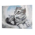 thumbnail image 1 of Pintura a Óleo de Pintura Gato de Elegante para Sala de Comedor de 1 Macarena Pintura por kits de los números, 1 of 8