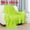 Lime Green, variant on PiccoCasa Plush Microfiber Blanket 71" x 78" Plain Throw Blanket, Lime Green
