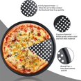thumbnail image 3 of LMETJMA-sartén antiadherente perforada de acero al carbono con agujeros para Pizza, bandeja para horno, sartén para Pizza, apto para lavavajillas, JT139, 3 of 4