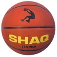 thumbnail image 3 of SHAQ Youth Basketball 27.5" Size 5 with Mini Pump Basketball Size 5 Kids Basketball Outdoor Indoor Basketball Shaq Youth Basketball Equipment, 3 of 7