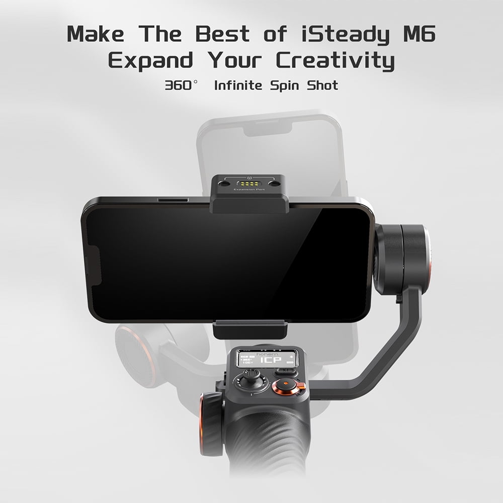 hohem iSteady M6 Kit 3- Smartphone Gimbal Stabilizer -shake Phone