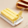 thumbnail image 4 of Caja Plástico para Cortar Mantequilla Con Tapa Caja Almacenamiento para Cortar Mantequilla Y Queso Plato para Mantequilla, 4 of 9