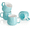 Green, variant on Set of 4 White Ceramic Coffee Mugs, 12oz Chip-Resistant Cups with Ergonomic Handle, Dishwasher & Microwave Safe, Ideal for Hot Beverages, Kitchen & Holiday Gifts