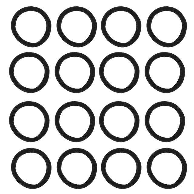 Miangastore 40pcs Decorative Girl Hair Ropes Fashion Outdoor Hair Wear Flexible Hair Rings