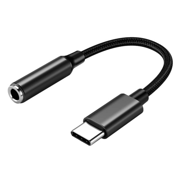 USB C Dongle Type C to 3.5mm Headphone Adapter Earphone Adapter Cable for