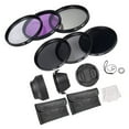 thumbnail image 2 of Placa ND Andoer 58mm Kit de Lentes UV + CPL FLD + + ND (ND2 ND4 ND8) con Carry Cap bolsa / tapa del objetivo / soporte Lens / Tulipán, caucho Limpieza y protección / paño de limpieza Andoer Placa ND, 2 of 7