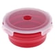 thumbnail image 3 of De Almacenamiento De Alimentos Plegables Con Tapa Hermética, Contenedor De Almacenamiento Plegable De Silicona Para Acampar Picnic, Micro rojo DYNWAVEMX Cuencos de camping plegables, 3 of 8
