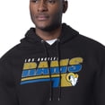 thumbnail image 3 of Men's Starter Black Los Angeles Rams Logo Push Graphic Hoodie, 3 of 3
