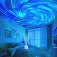 thumbnail image 2 of Taotanxi Northern Light Projector, Battery Operated Aurora Night Light, Colors Galaxy Lamp Ocean Wave Ceiling Projector Mood Ambient Lighting for Bedroom Party Gift, 2 of 7