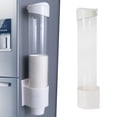 thumbnail image 3 of Dispensador de vasos desechables, dispensador de vasos, enfriador de agua, portavasos, para cocina blanco, 3 of 9