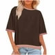 thumbnail image 2 of mfyjkho Tops De Tallas Grandes, Tops Casuales Y Cómodos De Manga Corta Con Cuello Redondo Y Estampados Para Mujer Para Primavera Y Verano Tops De Tallas Grandes Xl, 2 of 6