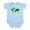 Sky Blue, variant on CafePress - World Map Infant Bodysuit - Baby Light Bodysuit, Size Newborn - 24 Months