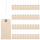 thumbnail image 4 of 50 etiquetas de envío, etiquetas de embalaje con alambre, etiquetas de alambre de Manila, etiquetas en blanco con alambre de hierro, 4 of 7