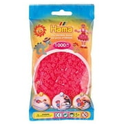 hama beads - neon pink (1000 midi beads)