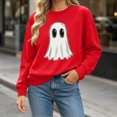 thumbnail image 4 of Enjoytime Sweatshirts for Women Halloween Sweatshirt Print Crewneck Fall Winter Long Sleeve Pullover Shirts Tops Fashion Clothes 2026, 4 of 7